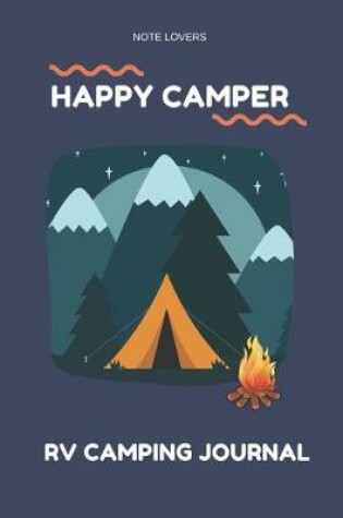 Cover of Happy Camper - RV Camping Journal
