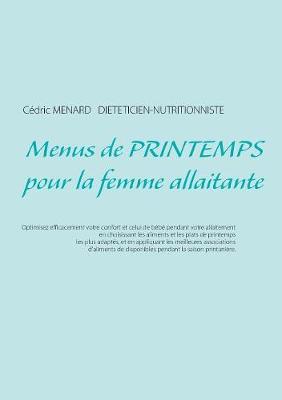 Book cover for Menus de printemps pour la femme allaitante