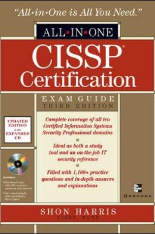 Cover of CISSP All-in-One Exam Guide, Third Edition