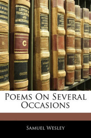 Cover of Poems on Several Occasions