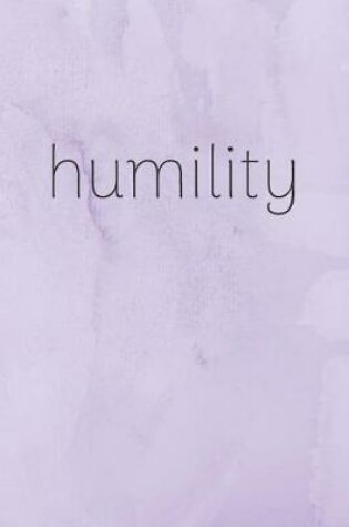 Cover of My Focus Word Journal - Humility