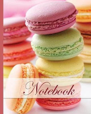 Book cover for Notebook, Macaroons.