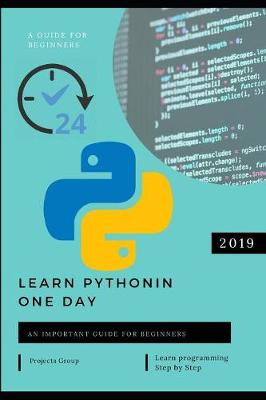 Book cover for Learn python in one day