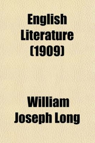 Cover of English Literature (1909)