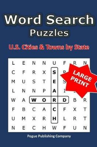 Cover of Word Search Puzzles U.S. Cities & Towns by State