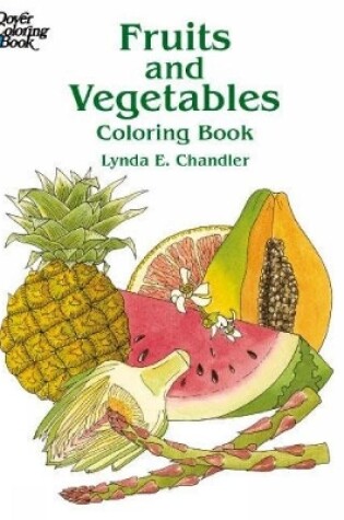 Cover of Fruits and Vegetables Colouring Book