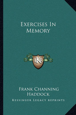 Book cover for Exercises in Memory