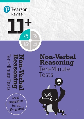 Book cover for Pearson REVISE 11+ Non-Verbal Reasoning Ten-Minute Tests