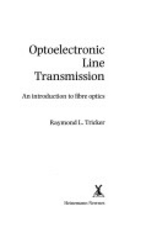 Cover of Optoelectronic Line Transmission