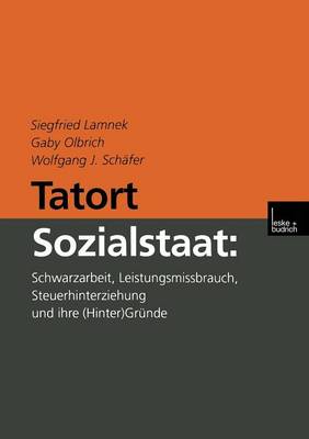 Book cover for Tatort Sozialstaat