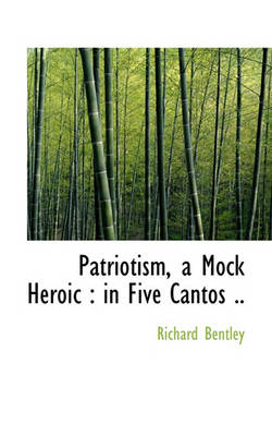 Book cover for Patriotism, a Mock Heroic