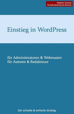 Book cover for Einstieg in WordPress 3.8