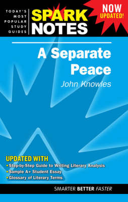 Book cover for A "Separate Peace"