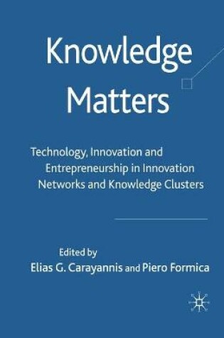 Cover of Knowledge Matters