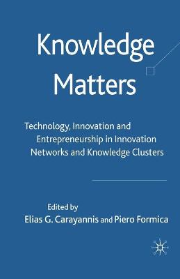 Book cover for Knowledge Matters