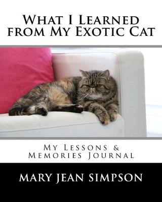 Book cover for What I Learned from My Exotic Cat