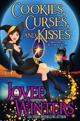 Book cover for Cookies, Curses, and Kisses