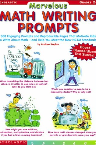 Cover of Marvelous Math Writing Prompts
