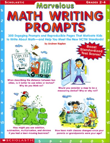 Cover of Marvelous Math Writing Prompts