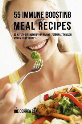 Book cover for 55 Immune Boosting Meal Recipes