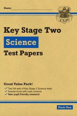 Cover of KS2 Science Tests: Pack 1