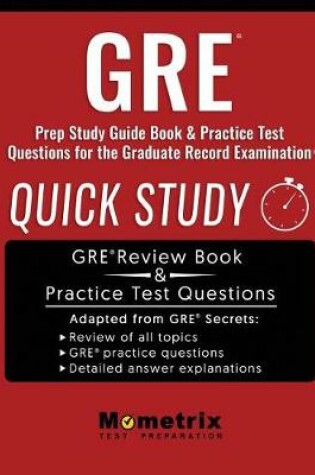 Cover of GRE Prep Study Guide