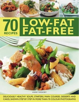 Book cover for 70 Low-fat Fat-free Recipes