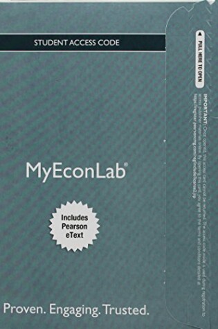 Cover of Mylab Economics with Pearson Etext -- Access Card -- For Principles of Economics