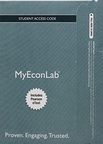 Book cover for Mylab Economics with Pearson Etext -- Access Card -- For Principles of Economics