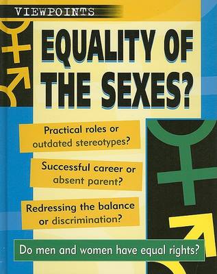 Book cover for Equality of the Sexes?