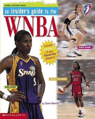 Book cover for WNBA Sticker Book