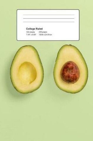 Cover of Avocado Composition Book - Avocado Lovers Unite