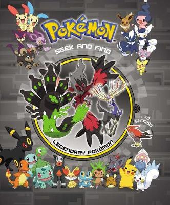 Book cover for Pokémon Seek and Find: Legendary Pokémon