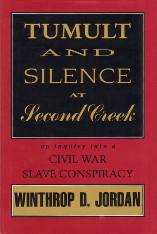 Book cover for Tumult and Silence at Second Creek