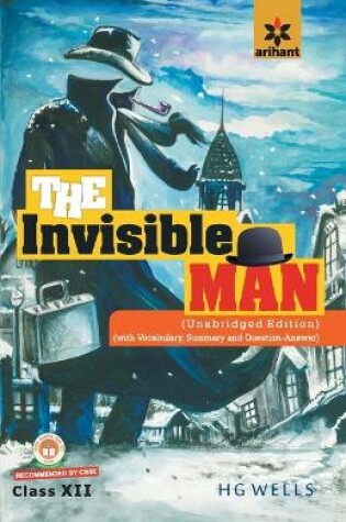 Cover of The Invisible Man for Class 12th