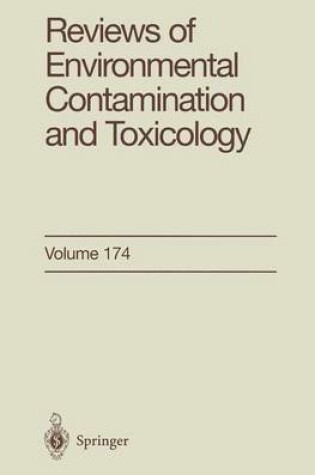 Cover of Reviews of Environmental Contamination and Toxicology