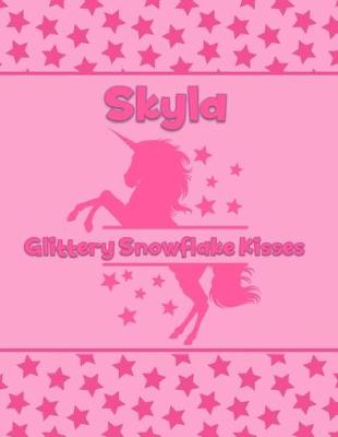 Book cover for Skyla Glittery Snowflake Kisses