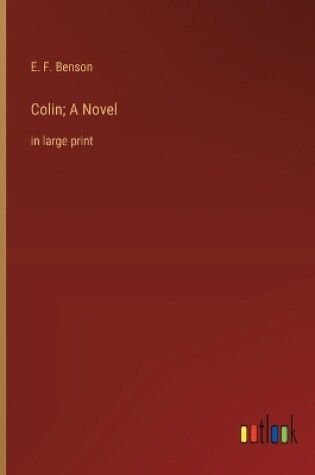 Cover of Colin; A Novel