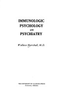 Book cover for Immunologic Psychology and Psychiatry