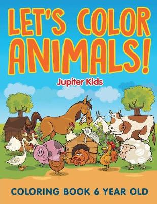 Book cover for Let's Color Animals!