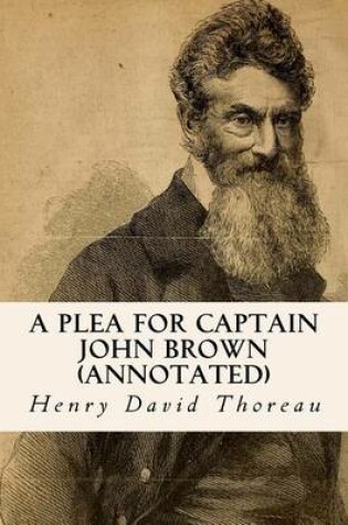 Cover of A Plea for Captain John Brown (annotated)