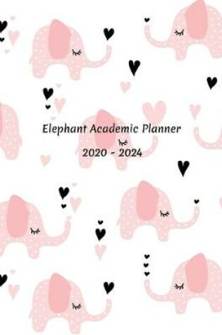 Cover of Elephant Academic Planner 2020-2024
