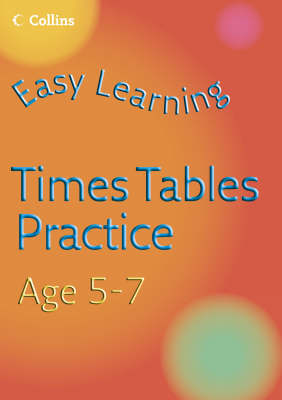 Book cover for Times Tables Practice Age 5-7