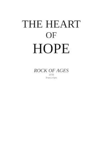 Cover of The Heart of Hope