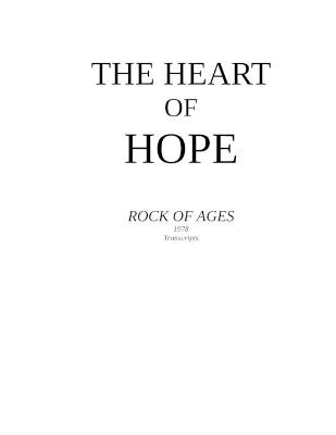 Book cover for The Heart of Hope