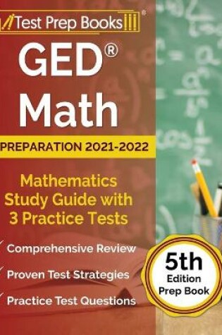 Cover of GED Math Preparation 2021-2022