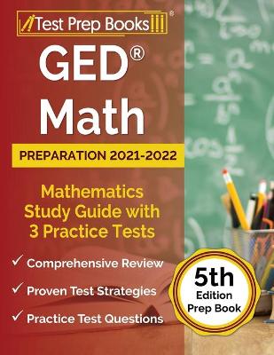 Book cover for GED Math Preparation 2021-2022