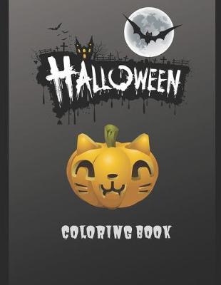 Book cover for Halloween Coloring Book