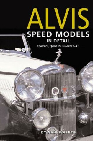 Cover of Alvis Speed Models in Detail