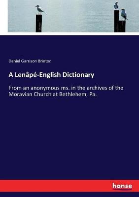 Cover of A Lenape-English Dictionary